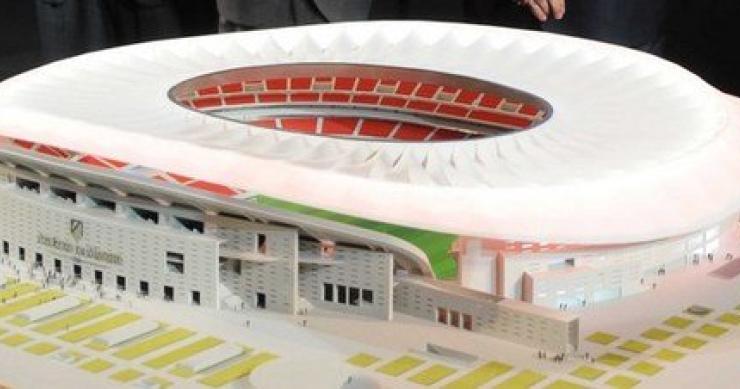 El estadio del Atlético de Madrid estará terminado en 2017, un año más tarde de lo previsto