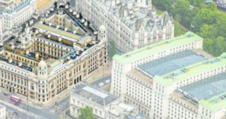 Ministerio de la Guerra en Londres (Fuente: La Razón)