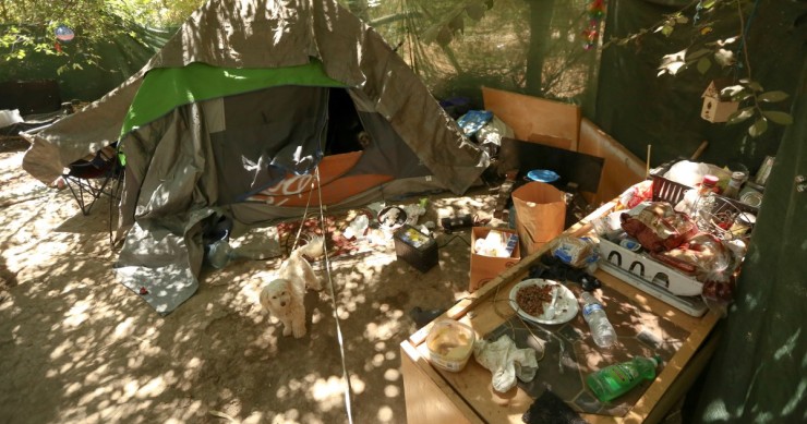 La cara oculta de Silicon Valley: así es la mayor ciudad de 'sin techo' de EEUU (fotos)