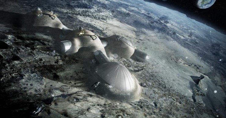 El plan B de Stephen Hawking: las casas más lunáticas y marcianas del universo