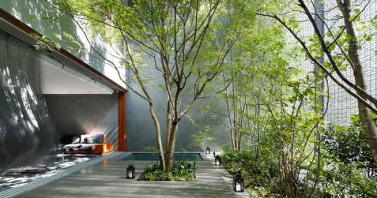 Casas de ensueño: una fortaleza de cristal que esconde una vivienda vanguardista