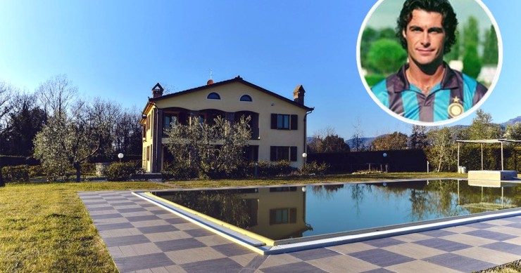 El exfutbolista italiano de Inter y Livorno Fabio Galante vende en idealista su casa en la Toscana
