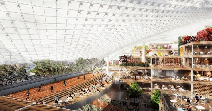 Así será la nueva y espectacular sede de Google con techos transparentes (fotos) 