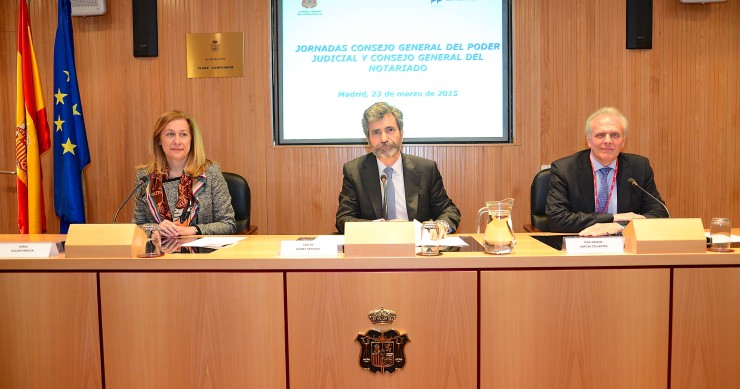 jornadas del CGPJ y los notarios