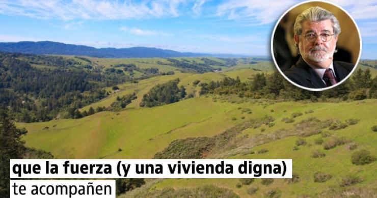 George Lucas, creador de Star Wars, invertirá 150 millones de dólares en construir vivienda social en su rancho