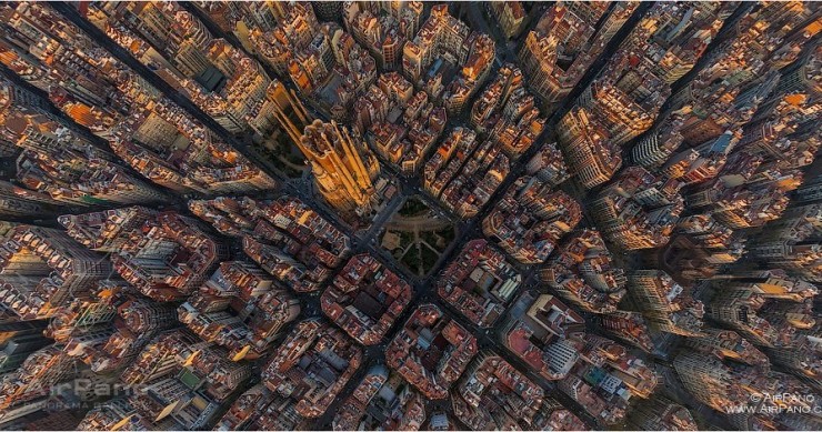 Lugares icónicos del mundo vistos desde una perspectiva desconocida (fotos)