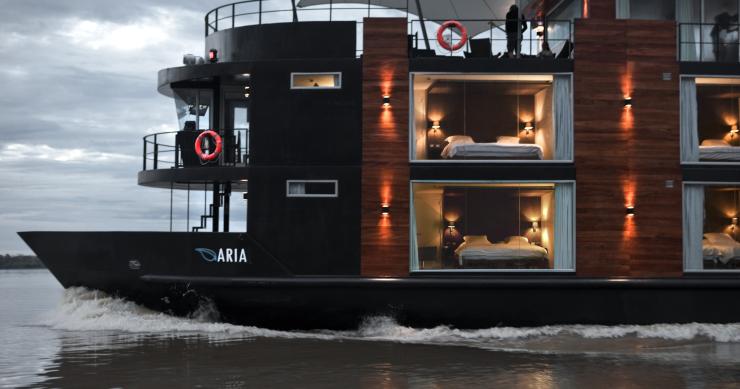 Un hotel flotante de 5 estrellas para recorrer el Amazonas