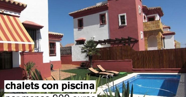 Los chalets en alquiler con piscina por menos de 900 euros/mes (tabla)