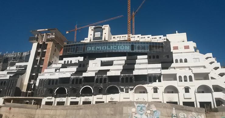 El Supremo decidirá el futuro del hotel de El Algarrobico