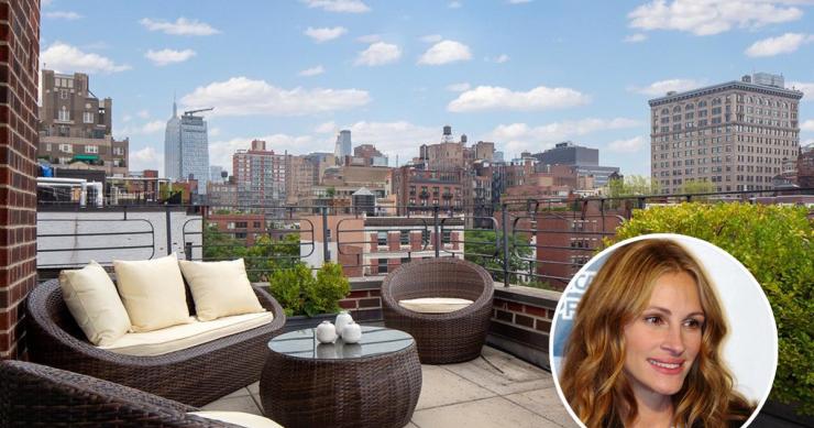 Julia Roberts vende un apartamento en Nueva York por 4,5 millones de dólares