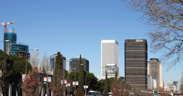 La Torre BBVA de Madrid busca ya nuevos inquilinos