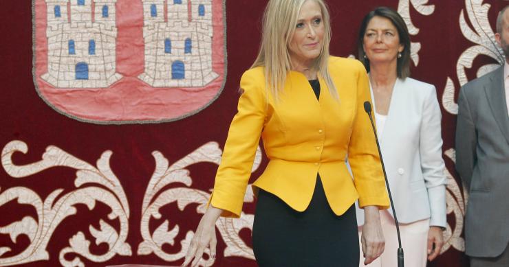 Cristina Cifuentes, presidenta de la Comunidad de Madrid