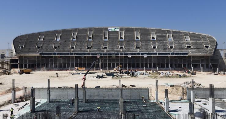 Carlos Slim pretende desatascar la construcción del estadio de La Peineta