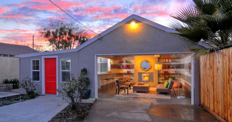 Ideas de decoración: cómo convertir un desordenado e infrautilizado garaje en un funcional apartamento