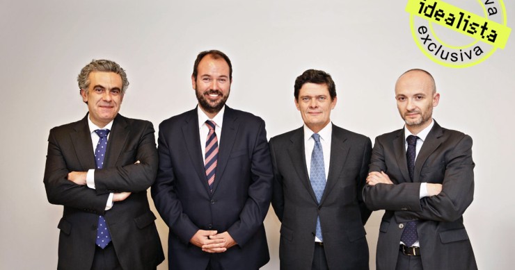 Los principales directivos de Sareb