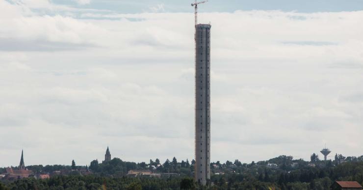 El rascacielos de 230 metros que se ha construido solo para probar ascensores
