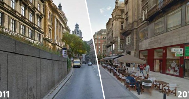 La calle, para los peatones: antes y después de las renovaciones urbanas más espectaculares