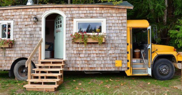 Cuatro ideas para convertir un autobús viejo en una casa rodante