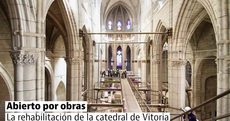 La Catedral de Vitoria, Patrimonio Mundial de la Unesco como parte del Camino de Santiago