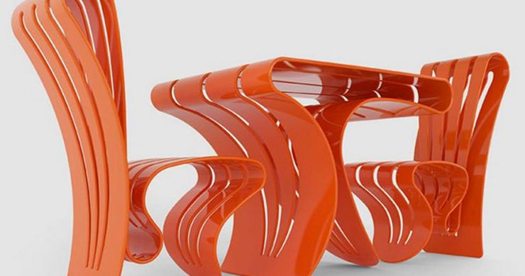 Muebles futuristas: quizá no sean muy útiles o cómodos, pero molan un montón