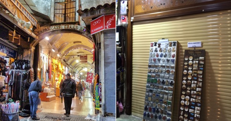 local en el Gran Bazar de Estambul
