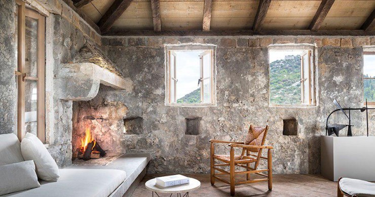 Piso decorado con muebles modernos