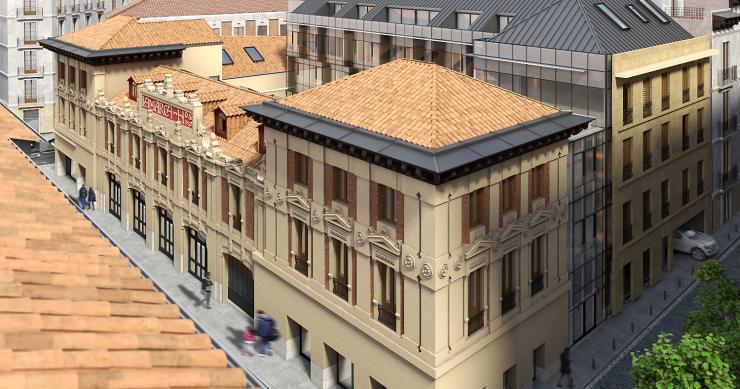 Una vivienda de lujo en Madrid