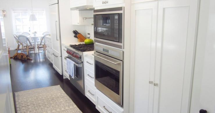 Cocina al estilo americano con dos hornos