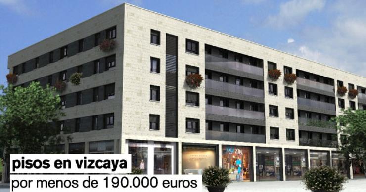 Pisos nuevos más baratos de Vizcaya
