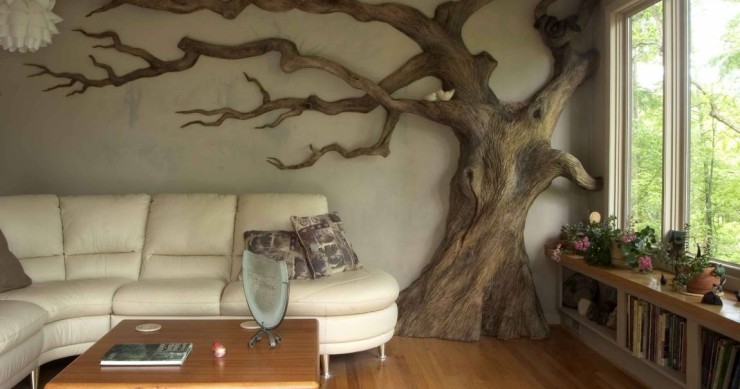 Ideas de decoración: cómo tener una casa ‘salvaje’ gracias a los árboles secos de interior