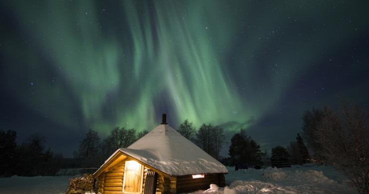 El hotel en el Círculo Polar Ártico