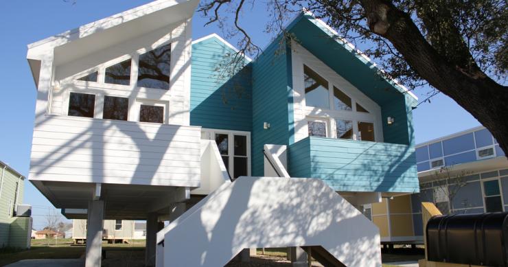 Una casa sostenible de diseño