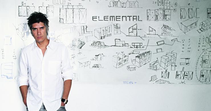 El arquitecto chileno Alejandro Aravena