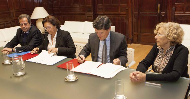 Sareb cede 300 viviendas para alquiler social al Ayuntamiento de Madrid