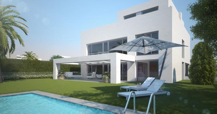 Viviendas de lujo en la Urbanización de La Florida en Madrid