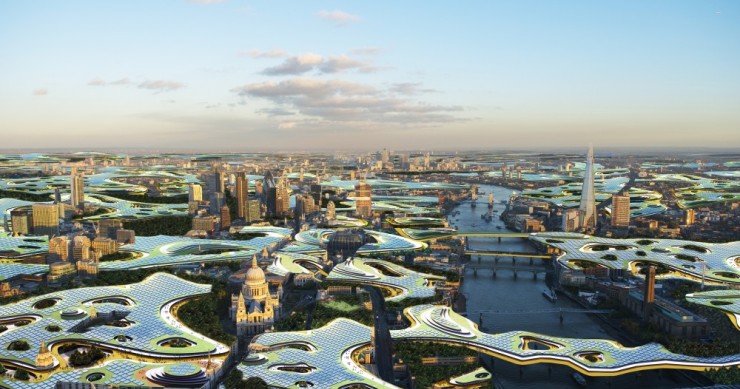 Proyecto futurista para Londres