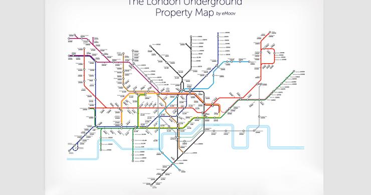 Mapa del metro de Londres