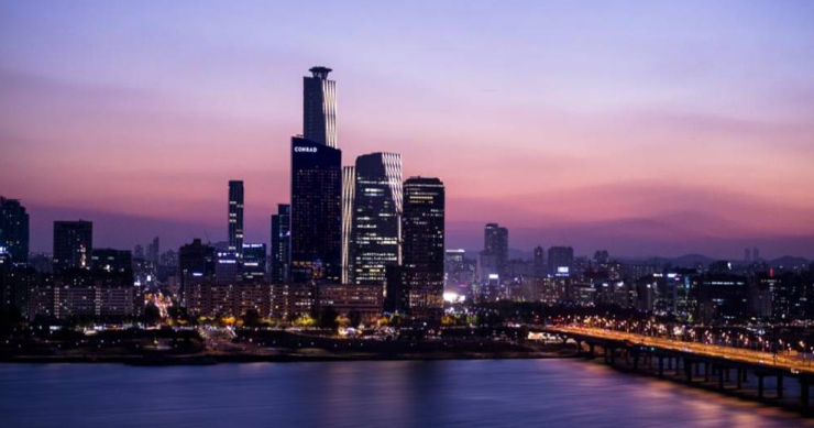 Rascacielos en Seúl