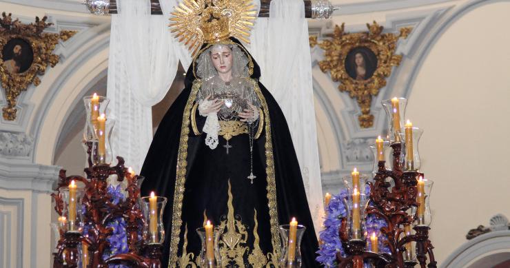 Nuestra Señora de los Dolores, Hermandad de la Santa Cruz, Málaga