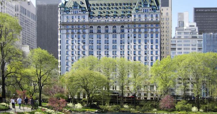 El hotel Plaza en Nueva York