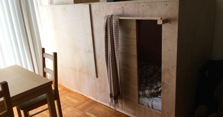 450 euros mensuales por vivir en una caja