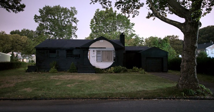 Así se convierten casas abandonadas en obras de arte