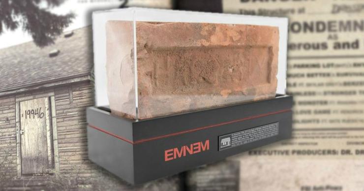 Eminem vende los ladrillos de la casa en la que creció… a casi 300 euros cada uno