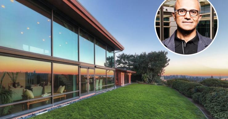 El CEO de Microsoft logra vender su mansión en Seattle por 2,7 millones