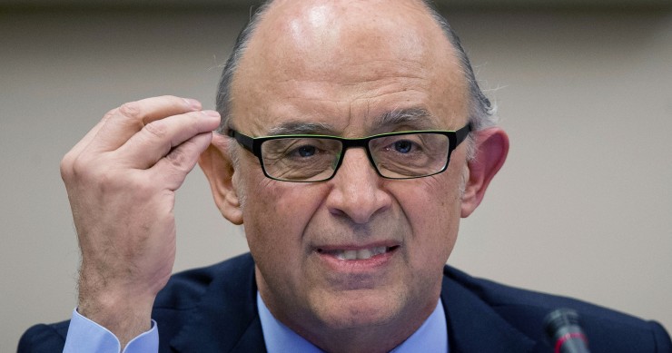 Cristóbal Montoro, ministro de Hacienda en funciones