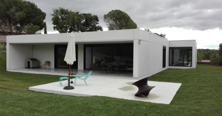 Así es por dentro y por fuera una casa prefabricada de hormigón