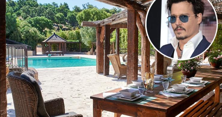 Johnny Depp rebaja el precio de venta de su pueblo francés a 45,7 millones