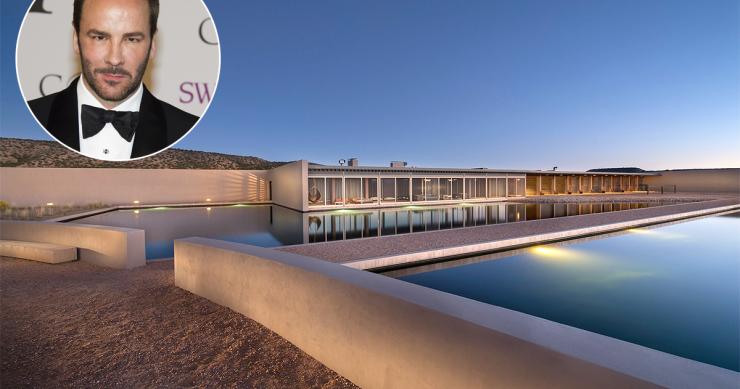 Así es el espectacular rancho del diseñador Tom Ford que es más grande que todo Manhattan