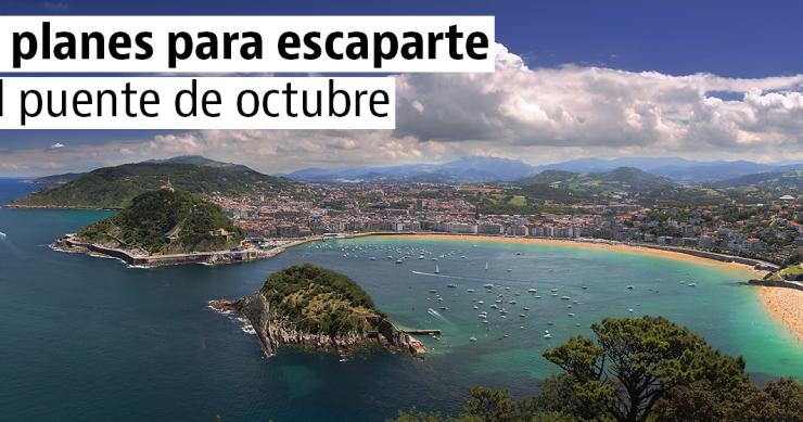 Planes para no quedarte en casa en el puente de octubre