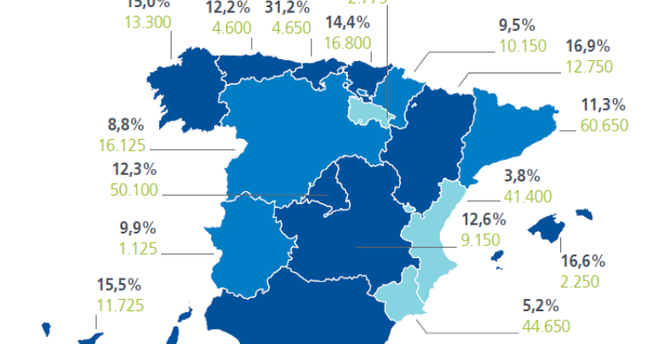 Estas son las zonas de España que crearán más empleo durante la campaña navideña 